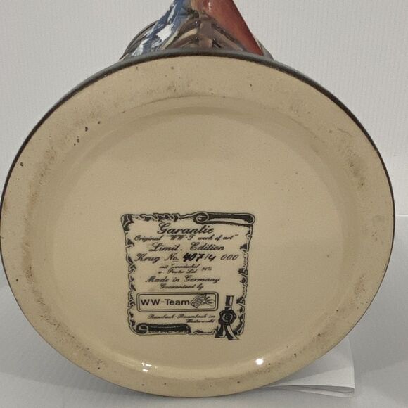 WW Team St. Maria Memorial German Stein Limited Edition Vintage 1994 #407 / 4000 - Picture 8 of 13